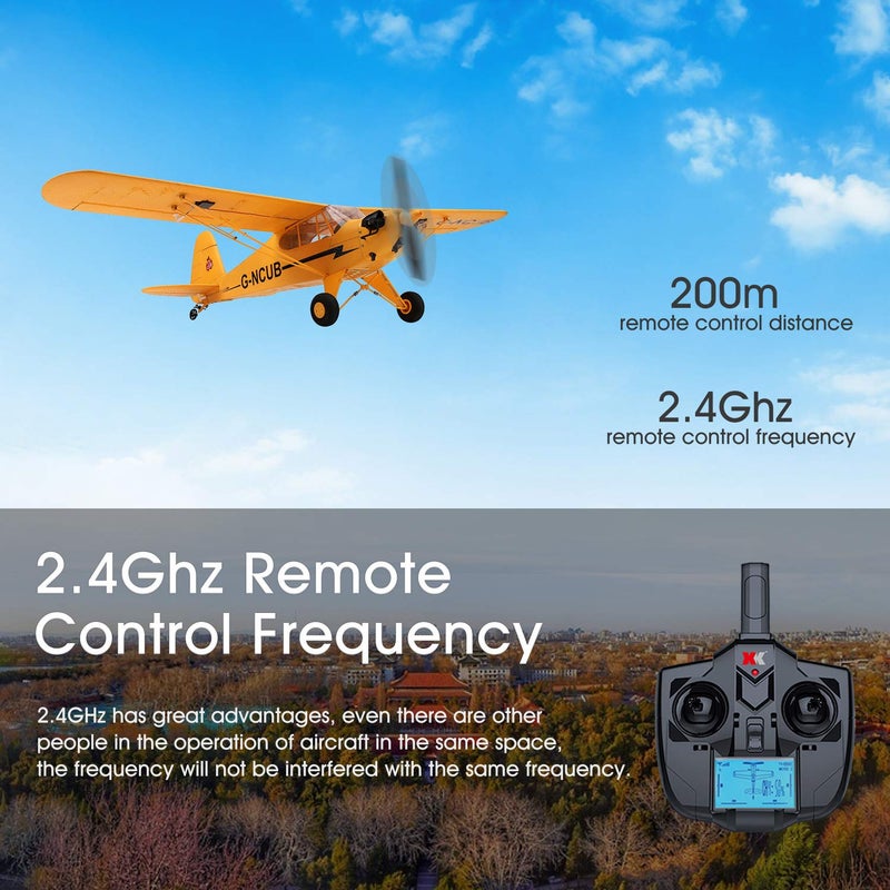 GoolRC WLtoys XK A160 RC Plane, 2.4GHz 5 Channel Brushless Remote Control Airplane for Adults, Stunt Flying RC Aircraft with 3D/6G Mode, Easy to Fly for Beginners - Image 2